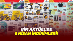 Bim Aktüel 5 Nisan 2024 Cuma Ürünler Kataloğu, Bim Market İndirim Kataloğu