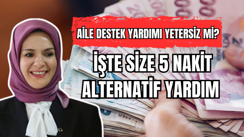 Aile Destek Yardımı Yetersiz mi? İşte Size 5 Nakit Alternatif Yardım