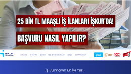 25 Bin TL Maaşlı İş İlanları İŞKUR’da! Başvuru Nasıl Yapılır?