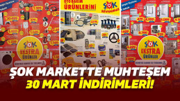 30 Mart 2024 Şok Aktüel Kataloğu 30 Mart Cumartesi Şok Market İndirim Kataloğu