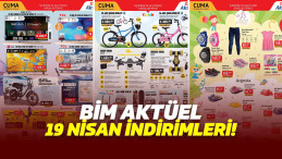 Bim Aktüel 19 Nisan 2024 Cuma Ürünler Kataloğu, Bim Market İndirim Kataloğu