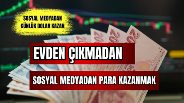 Evden Çıkmadan Sosyal Medyadan Para Kazanmak
