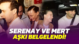 Serenay Sarıkaya ve Mert Demir’in Aşkı Kameralara Yansıdı!
