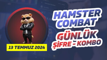Hamster Kombat Günlük Şifre ve Günlük Kombo 13 Temmuz, Hamster Kombat Daily Cipher & Daily Combo July 13