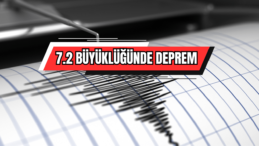 7.2 Büyüklüğünde Deprem! 