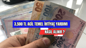 3,500 TL Acil Temel İhtiyaç Yardımı Nasıl Alınır? 