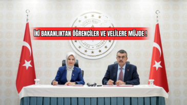İki Bakanlıktan Öğrenciler ve Velilere Müjde! 