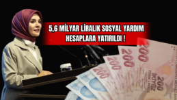 5,6 Milyar Liralık Sosyal Yardım Hesaplara Yatırıldı 