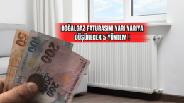 Doğalgaz Faturasını Yarı Yarıya Düşürecek 5 Yöntem 