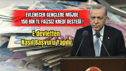 Evlenecek Gençlere Müjde: 150 Bin TL Faizsiz Kredi Desteği!  