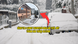 Sivas’ta 3 Şubat Pazartesi Okullar Tatil Mi? Yoğun Kar Yağışı Geliyor! 