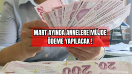 Mart Ayında Annelere Müjde Ödeme Yapılacak !