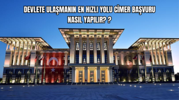 Devlete Ulaşmanın En Hızlı Yolu Cimer Başvuru Nasıl Yapılır ? 