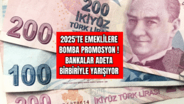 2025’te Emeklilere Bomba Promosyon! Bankalar Adeta Birbiriyle Yarışıyor